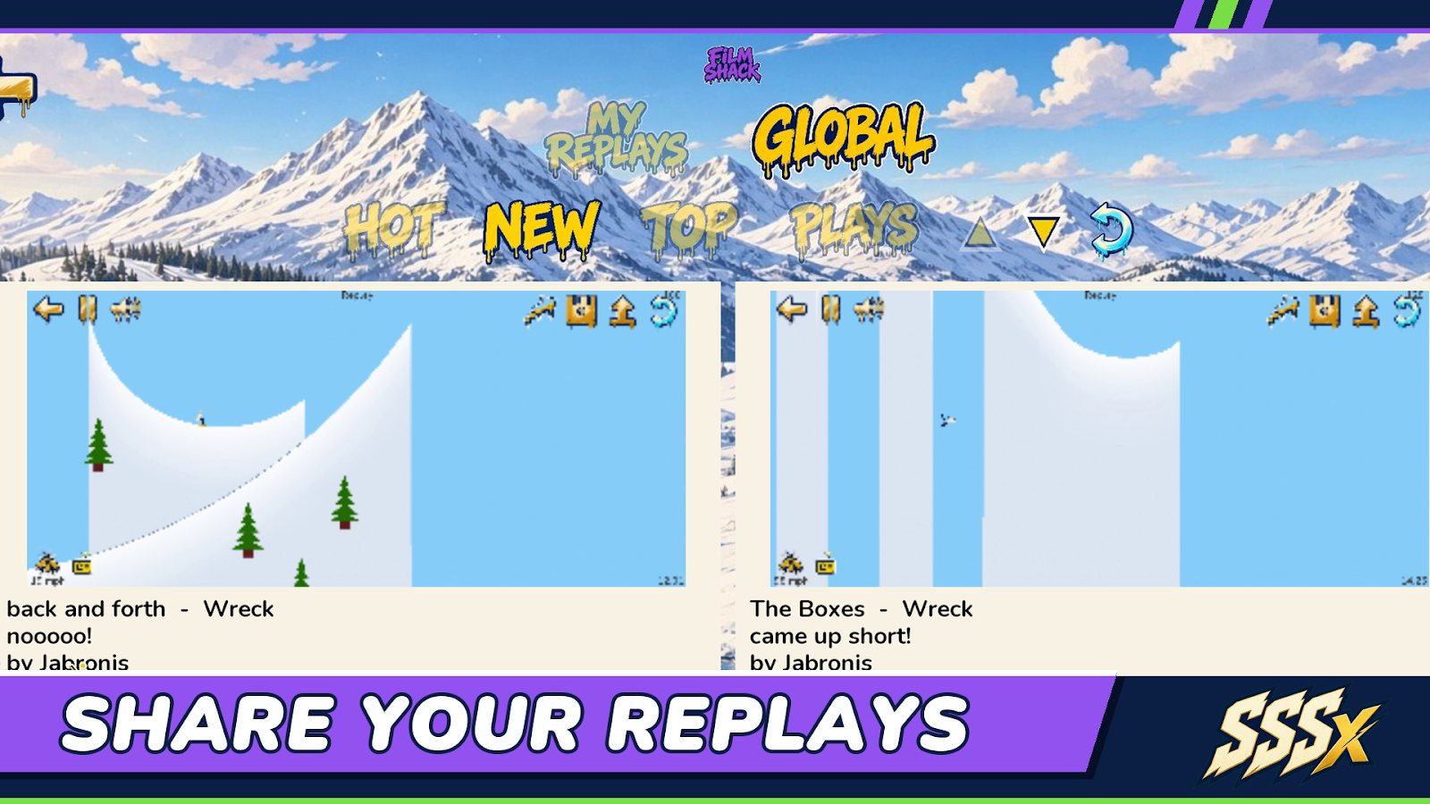 Share your replays